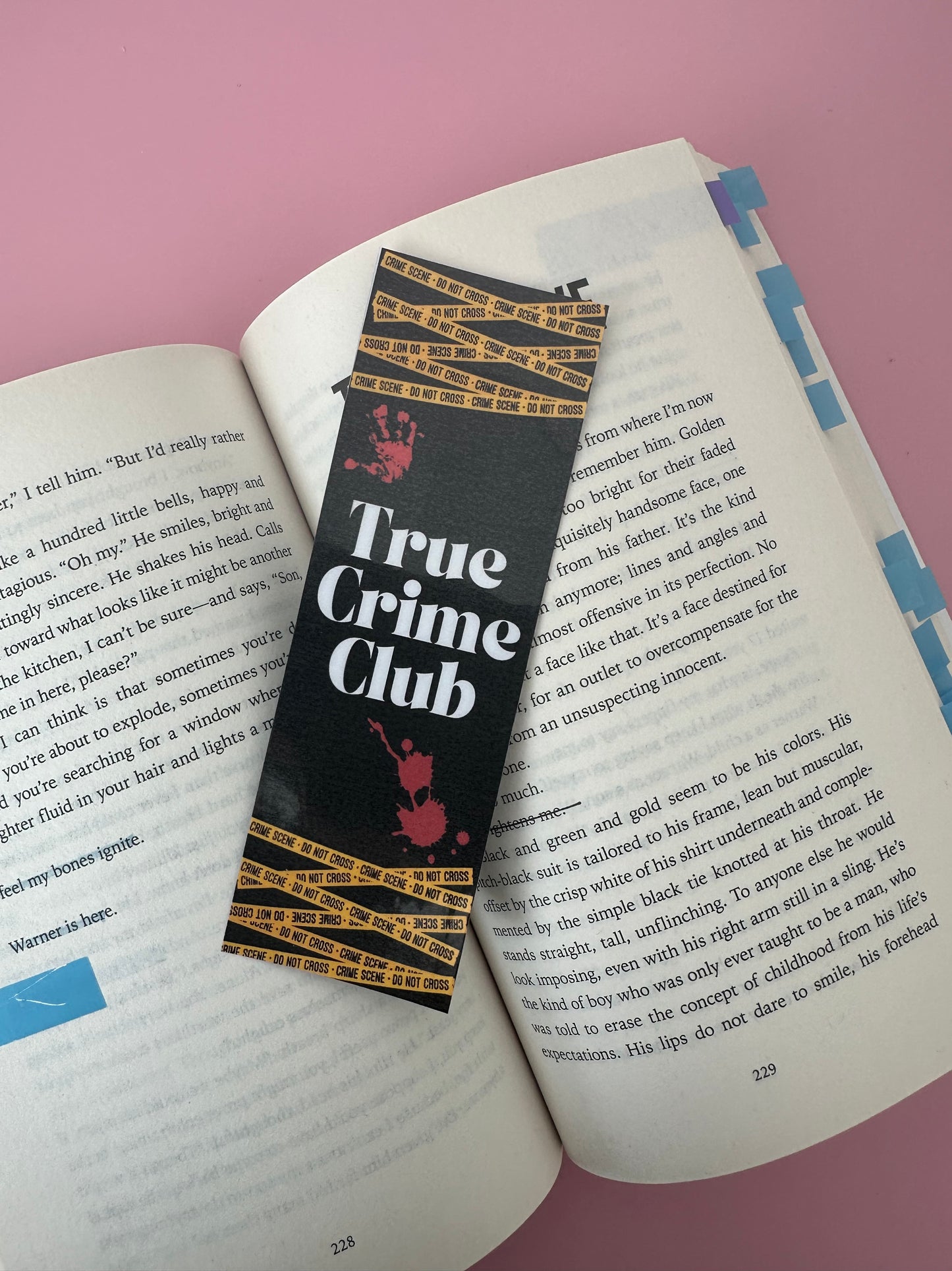 True Crime Club Bookmark